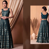 Stunning Sequence Work Bridal Lehenga