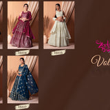 Stunning Sequence Work Bridal Lehenga