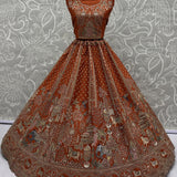 Royal Wedding Silk Embroidered Lehengha