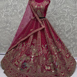 Royal Wedding Silk Embroidered Lehengha
