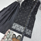 Designer Embroidered Top Plazzo