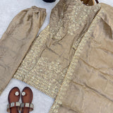 Occasionally Gmy Silk Embroidered Suit