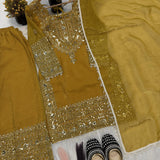 Luxury Cruncy Silk Top Sharara