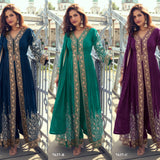 Meera Chinon Embroidered Suit