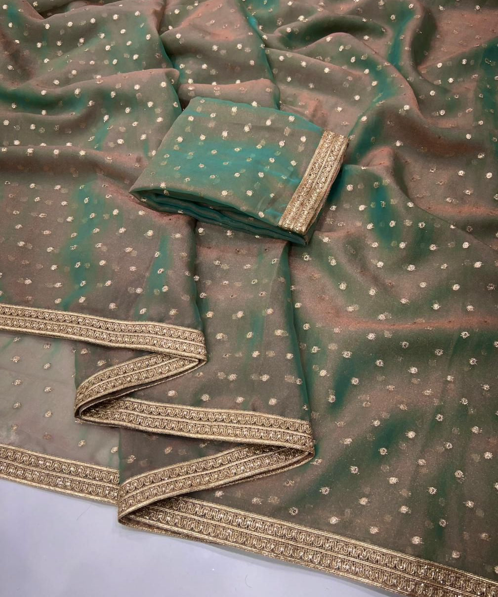 Designer Banarasi Tissue Soft Silk Saree