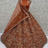 Premium Georgette Embroidered Top Lehenga