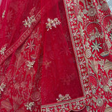 Premium Georgette Embroidered Top Lehenga