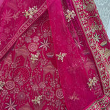 Premium Georgette Embroidered Top Lehenga