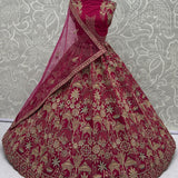 Premium Georgette Embroidered Top Lehenga