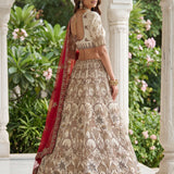 Premium Georgette Embroidered Top Lehenga