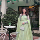 Classic Embroidered Crafterd Gown