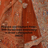 Baraat Wedding Silk Embroidered Lehenga