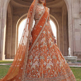 Adorn Wedding Embroidered Lehenga