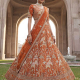 Adorn Wedding Embroidered Lehenga
