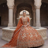 Adorn Wedding Embroidered Lehenga