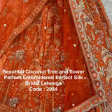 Adorn Wedding Embroidered Lehenga