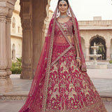 Adorn Wedding Embroidered Lehenga