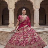 Adorn Wedding Embroidered Lehenga