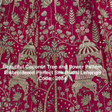 Adorn Wedding Embroidered Lehenga