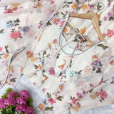 Floral Printed Georgette Anarkali Gown