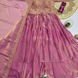 Shiny Designer Partylook Silk Lehenga