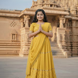 Beautiful Organza Kids Lahenga