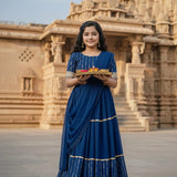 Beautiful Organza Kids Lahenga