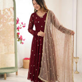 Designer Georgette Anarkali Suit