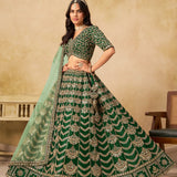 Mehvish Bridal Art Silk Wedding Lehenga