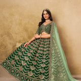 Mehvish Bridal Art Silk Wedding Lehenga