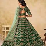 Mehvish Bridal Art Silk Wedding Lehenga
