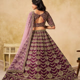 Mehvish Bridal Art Silk Wedding Lehenga