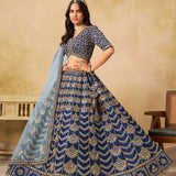 Mehvish Bridal Art Silk Wedding Lehenga