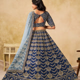 Mehvish Bridal Art Silk Wedding Lehenga