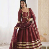 Royal Designer Cosmos Anarkali Suit