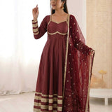 Royal Designer Cosmos Anarkali Suit