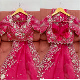 Dazzling Silk Embroidered Saree