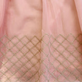 Crafted Georgette Gown Lehenga