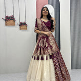 Prisha Wedding Simmer Silk Lehenga