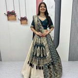 Prisha Wedding Simmer Silk Lehenga
