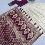 Prisha Wedding Simmer Silk Lehenga