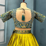 Traditional  Kanchipattu Silk Lehenga