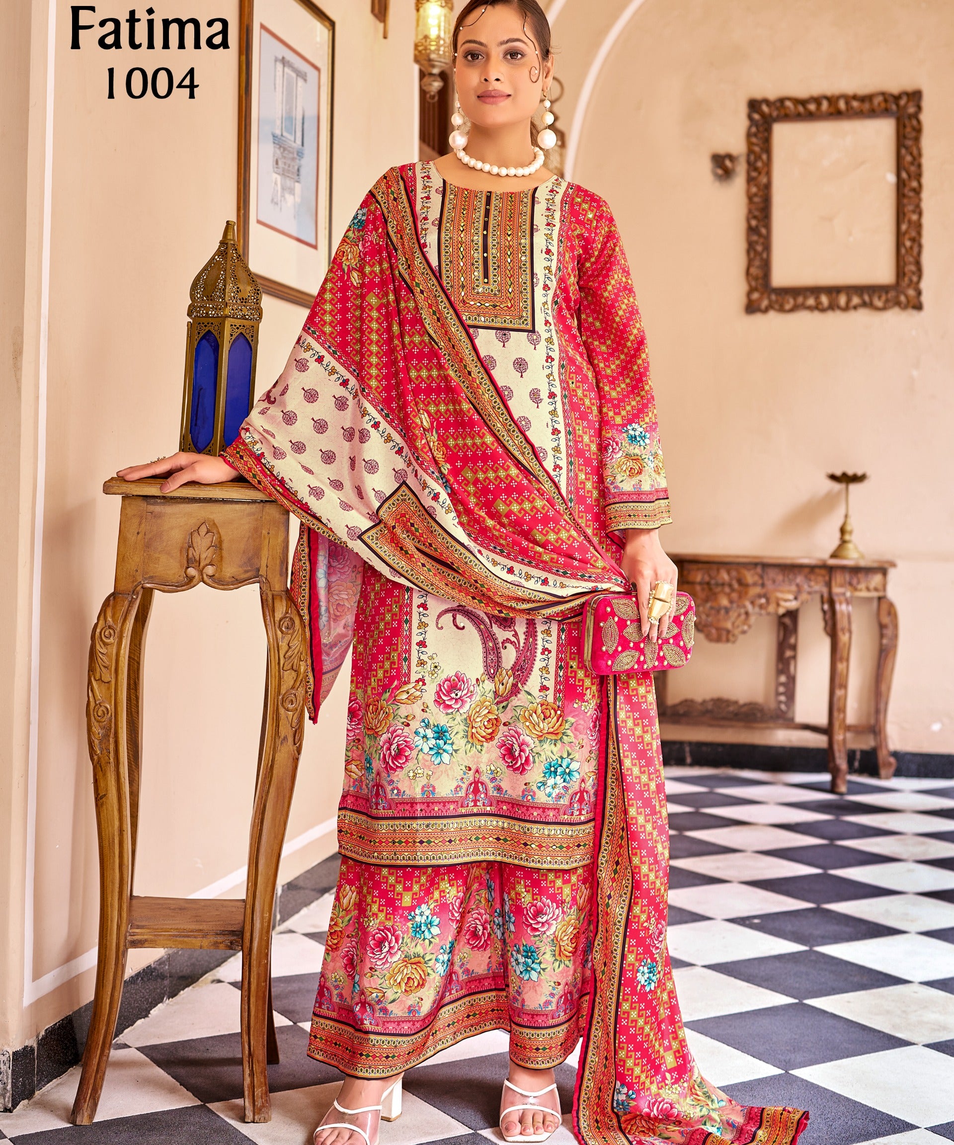 PLUS SIZE FATIMA PAKISTANI SUIT