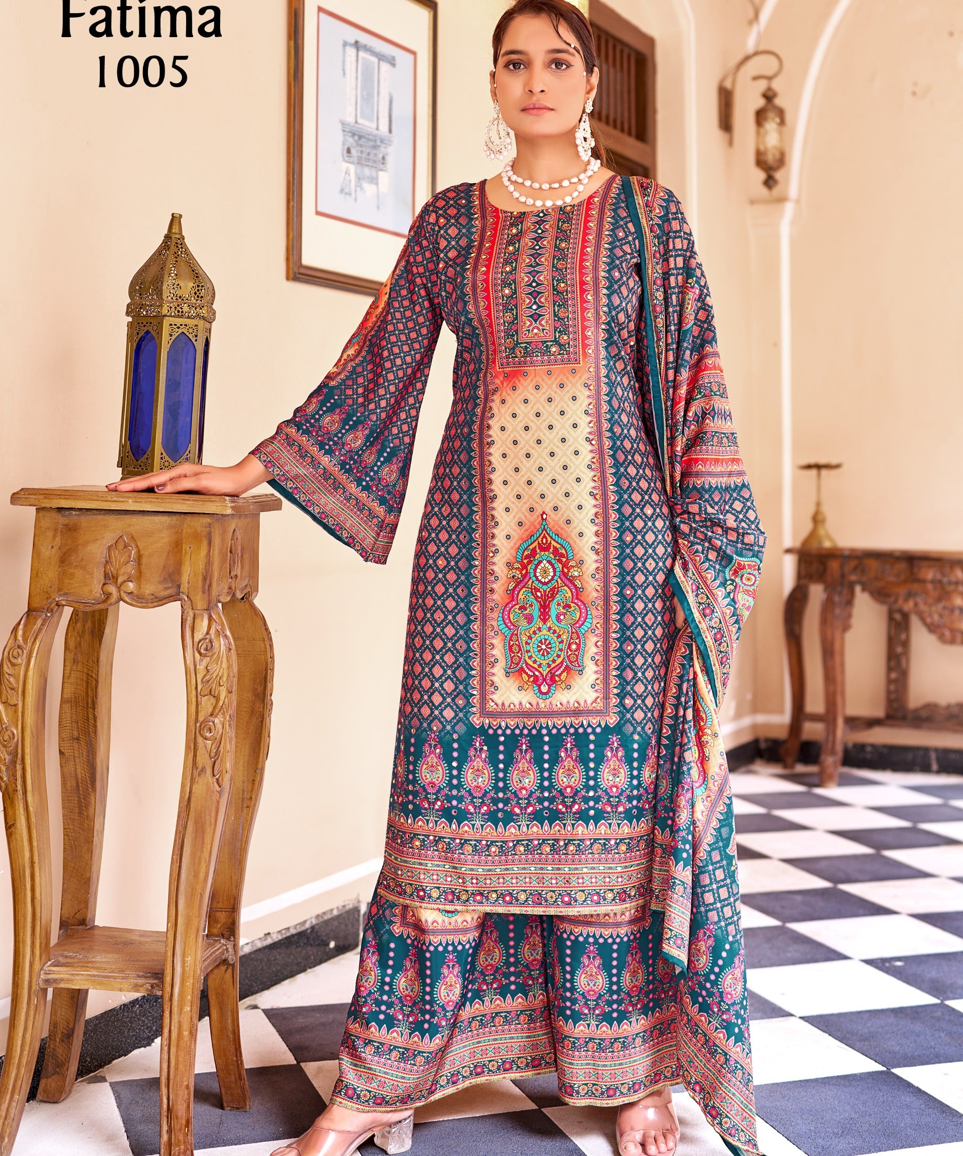 PLUS SIZE FATIMA PAKISTANI SUIT