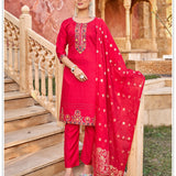 PLUS SIZE ARISSA KURTI PANT DUPPATA