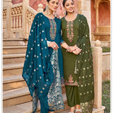 PLUS SIZE ARISSA KURTI PANT DUPPATA
