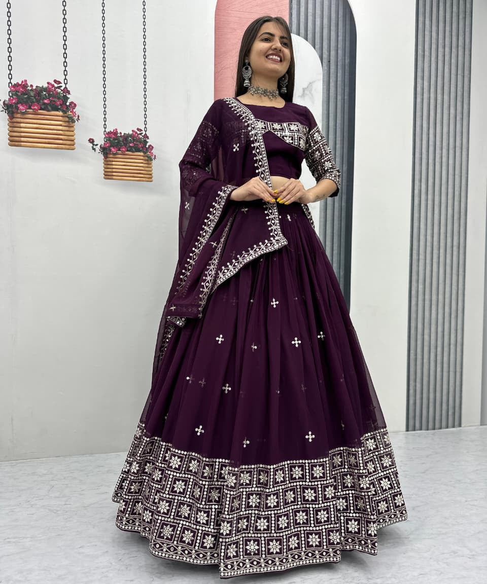 Wedding Special Georgette Lehenga Choli