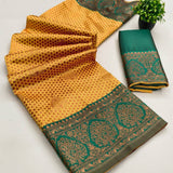 Exclusive Soft Silk Jacquard Saree