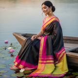 Kottanji Cotton Silk Uniform Saree