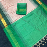 Kottanji Cotton Silk Uniform Saree
